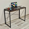 Folding Computer Desk Wooden Foldable Study Table Laptop PC Table Home Office