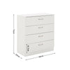 Chest of drawers draws Cabinet Bedside Storage Bedroom furniture 3 4 5 Drawers