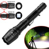 T6 Led 5 Modes Torch Outdoor Camping Flashlight Lamp+Battery+U
