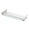 60CM Glass bathroom shelf Shower Rectangle Shelf Organizer Holder Wall Mounted