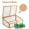 Wood Cold Frame Portable Green House Indoor Outdoor Raised Plants Bed Protection