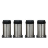 4x Adjustable Cabinet Legs Stainless Steel Kitchens Feet Rounds Stand Holders UK
