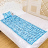 Water Injection Cooling Waterbed Mattress Hot Summer Calming Bed Mat Free Pillow