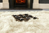 Modern Large Extra Thick 9cm High Pile SHAGGY Floor RUG with SPARKLE SHIMMER