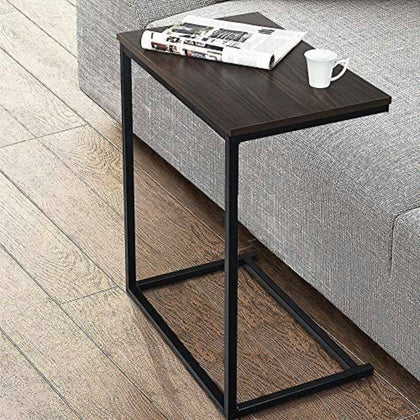 Modern Over Sofa Side End Coffee Table Bedside Laptop Computer Desk Wooden