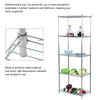 5 Tier Home Kitchen Bathroom Garage Shop Display Laundry Storage Shelf Rack unit