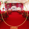 80" Circle Hoop Arch Stand Metal Wedding Flower Balloon Backdrop Stand NEW UK