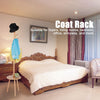 4 Hooks Coat Stand Garment Rack Branch Clothes Hat Hanger Storage Shelf Stand