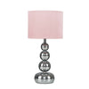 Modern Dimmable Bedside Table Lamp Touch Dimmer Lounge Light Cotton Lampshade