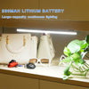 USB Rechargeable Strip Wireless PIR Motion Sensor LED Light Cabinet Closet Lamp
