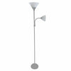 Home Living Adjustable Reading Mother & Child Floor Standing Lamp Grey Light