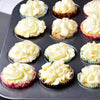 Deluxe 24 Mini Cheesecake Cup Cake Tray Non Stick Muffin Cupcake Baking Tin Pan.