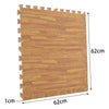 Wood Grain Interlocking Yoga Exercise Gym Fitness Gymnastics Foam Flooring Mats