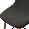 2X Bar Stools PU/ Velvet/ Fabric Breakfast Stool Chairs Kitchen Pub Grey Brown