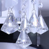 LED Crystal Ceiling Light Colour Changing Chandelier Pendant Lamp with Remote