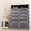 12 Tier Shoe Rack Storage Shelf Shoes Display Stand Organiser Unit Cabinet DIY