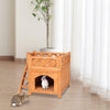 Wooden Outdoor/Indoor Pet Dog Puppy Cat Small Animal House Kennel Shelter UK