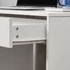 Simple Budget Computer Desk Wooden Small Table With Sliding Drawer Tray