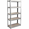 5 Tier Shelf Large Galvanised Warehouse DIY Garage Storage Rack Shelving Holder