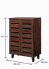 Cabinet Shoe Storage 2 Door Rack Cupboard Doors Stand Drawer Unit Footwear