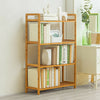 3/4/5 Tier Bookcase Shelving Unit Wood Bookshelf Free Standing Storage Display