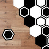 10 Pcs Hexagon Self Adhesive Bathroom Kitchen Wall Floor Tile Sticker Home Decor