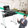 Home Office Computer Desk Study PC Writing Table Workstation Shelf Furniture UK