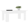White Small Coffee Table Contemporary Modern Living Room Furniture Side End Unit