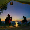 LED Solar Powered Hanging Lantern Lights Waterproof Outdoor Garden Table Lamp UK