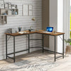 Home Office Computer Desk L-shaped Corner Desk Table Workstation Study Furniture