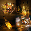 12PCS 10LED Wine Bottle Fairy String Lights Battery Cork Shaped Wedding Party