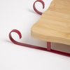 Sleigh Wooden Serving Board Christmas Cheese, Cakes Endless Possibilities New