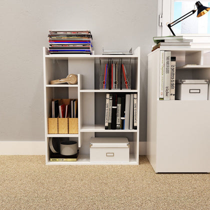 6 Cube Bookcase Shelving Display Shelf Storage Unit Wooden Stand Organizer