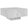 Coffee Table Concrete Grey Living Room Furniture Stand