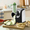 Electric Salad Maker Slicer Fruit Cutter Vegetable Grater Chopper 4 Cones Dicer