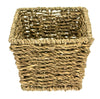 Seagrass Rectangular Conical Shelf Display Storage Basket