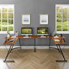 Computer Desk Workstation Corner L-Shaped Home Office Table PC Study Gaming Top