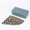 25Pcs 1mm-13mm Professional HSS Twist Drill Bits Metal Drill Bit Set + Case UK