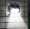Solar Powered LED Door Fence Wall Lights Outdoor Garden waterproof Lighting UK