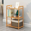 3/4/5 Tier Bookcase Shelving Unit Wood Bookshelf Free Standing Storage Display