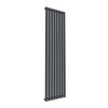 Anthracite Designer Radiator Vertical Horizontal Flat Panel Oval Column Rads