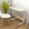 Movable Computer Desk with 4 Wheels Adjustable PC Laptop Table Home Office Study