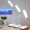 USB Rechargeable LED Touch Desk Lamp Dimmable Bedside Reading Study Table Light