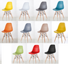 Set of 4 Dining Chairs Retro Wooden Legs Office Kitchen Lounge Chair