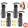 4x Bike Storage Rack Hook Wall Mount Vertical Garage Bicycle Hanger Stand Holder