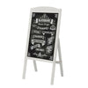 Wooden Pavement Sign A-Board Blackboard Chalkboard For Wedding Cafe Restaurant