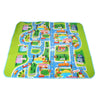 Children's Road Map Kids Play Mat Race Car Rug Runner Nursery Home 130x160cm UK