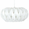 Modern Ceiling Light Shade White Pendant Ceiling Shade Wave Design