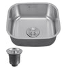 Commercial Stainless Steel Single Bowl Kitchen Sink Laundry Under/Top Mount