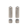 2xLIGHT UP ELECTRIC SALT&PEPPER MILL STAINLESS STEEL ELECTRONIC GRINDER POTS UK